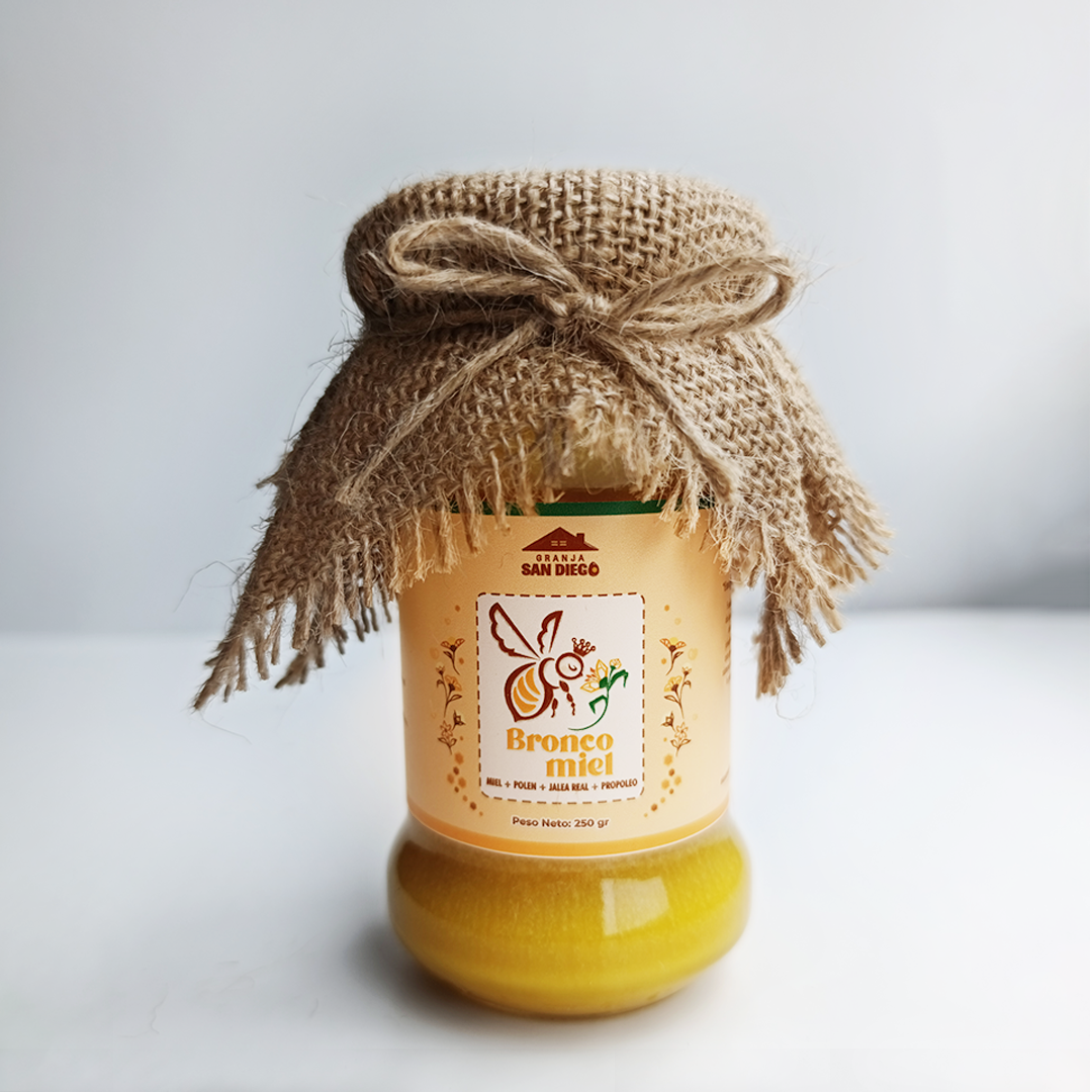 Miel + Polen + Jalea Real + Propoleo